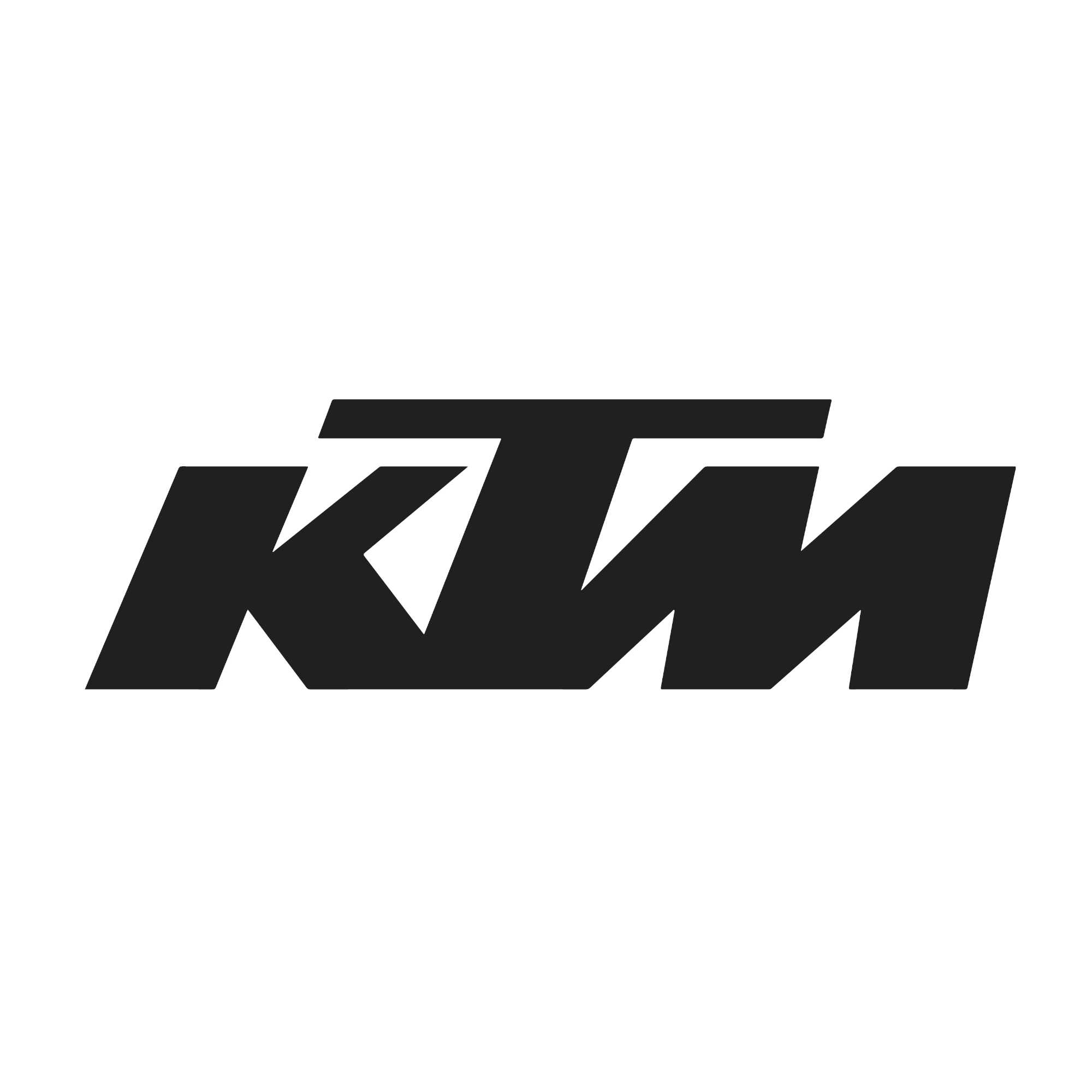 KTM Schriftzug